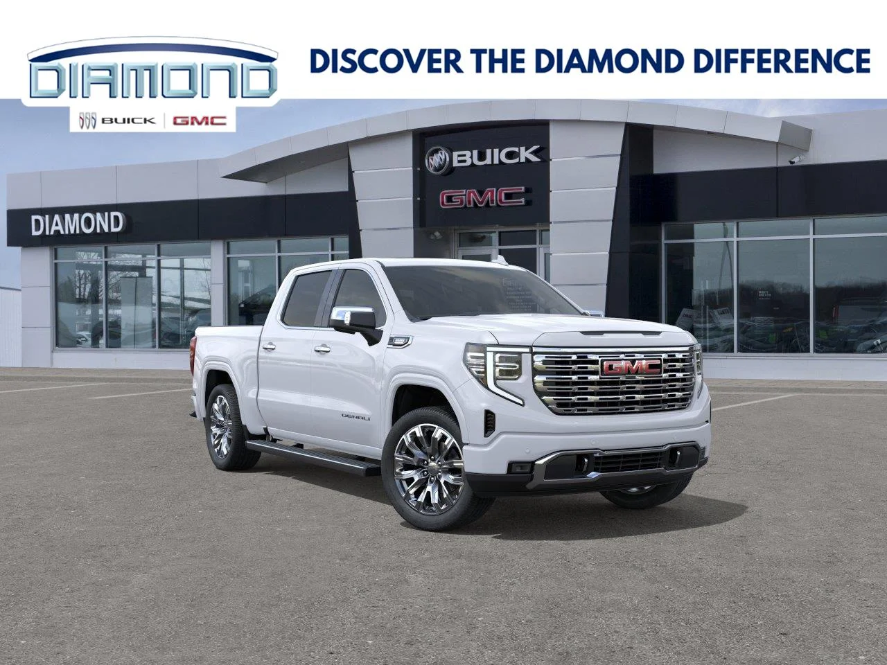 New 2026 Glacier White Tricoat GMC Denali image 1