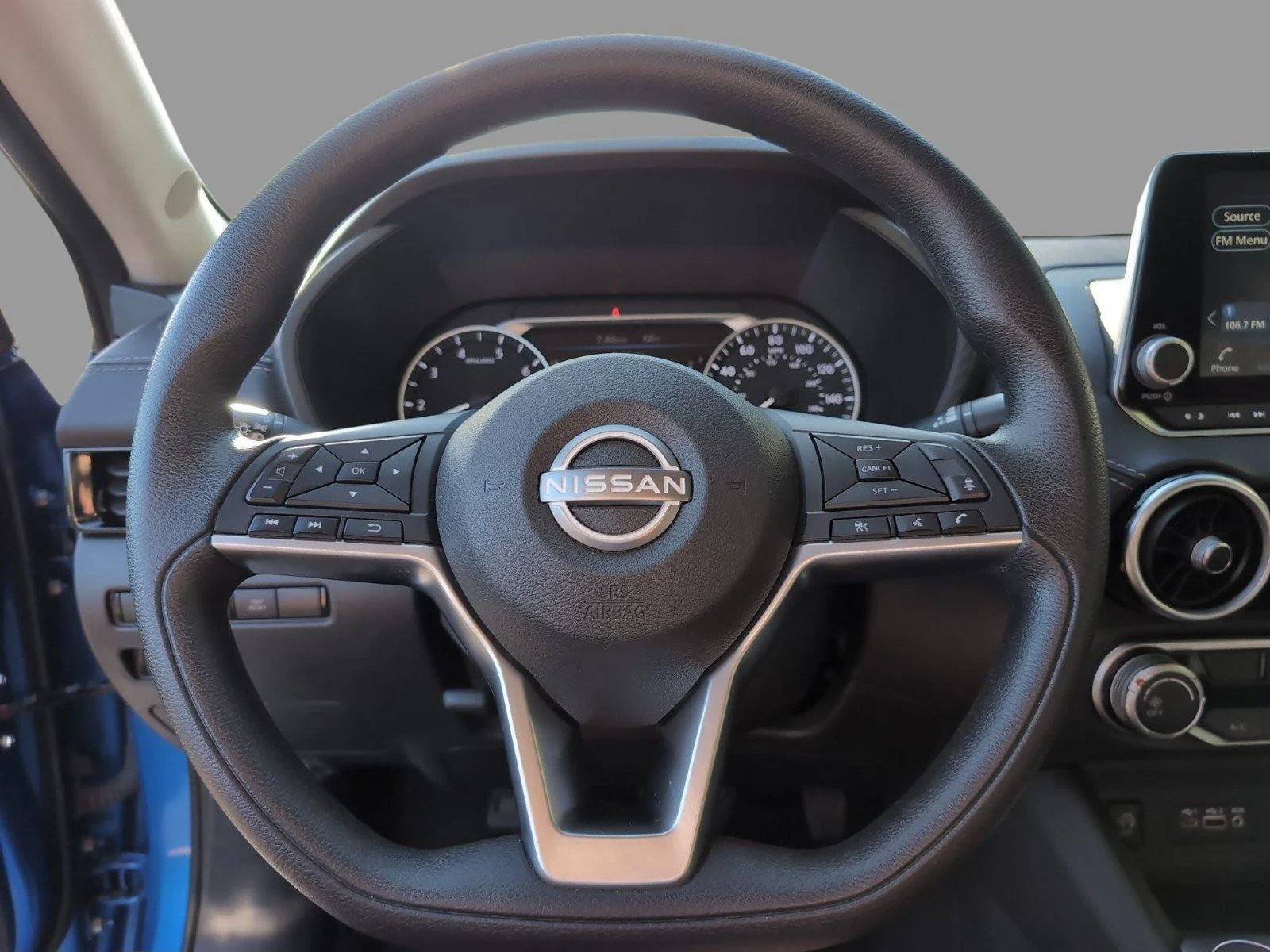 Used 2024 Electric Blue Metallic Nissan SV image 27