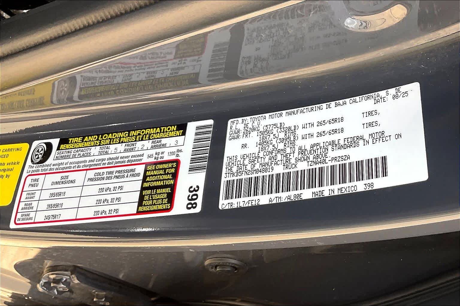 Used 2025 Underground Toyota TRD Sport image 38