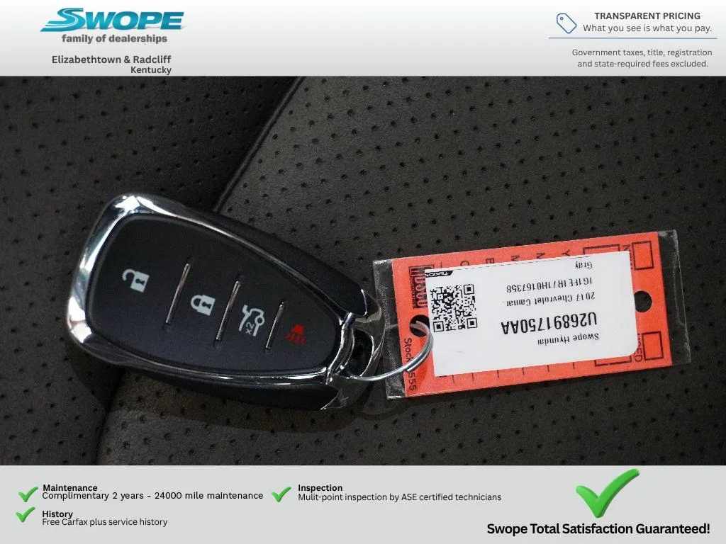 Used 2017 Nightfall Gray Metallic Chevrolet 1SS image 29
