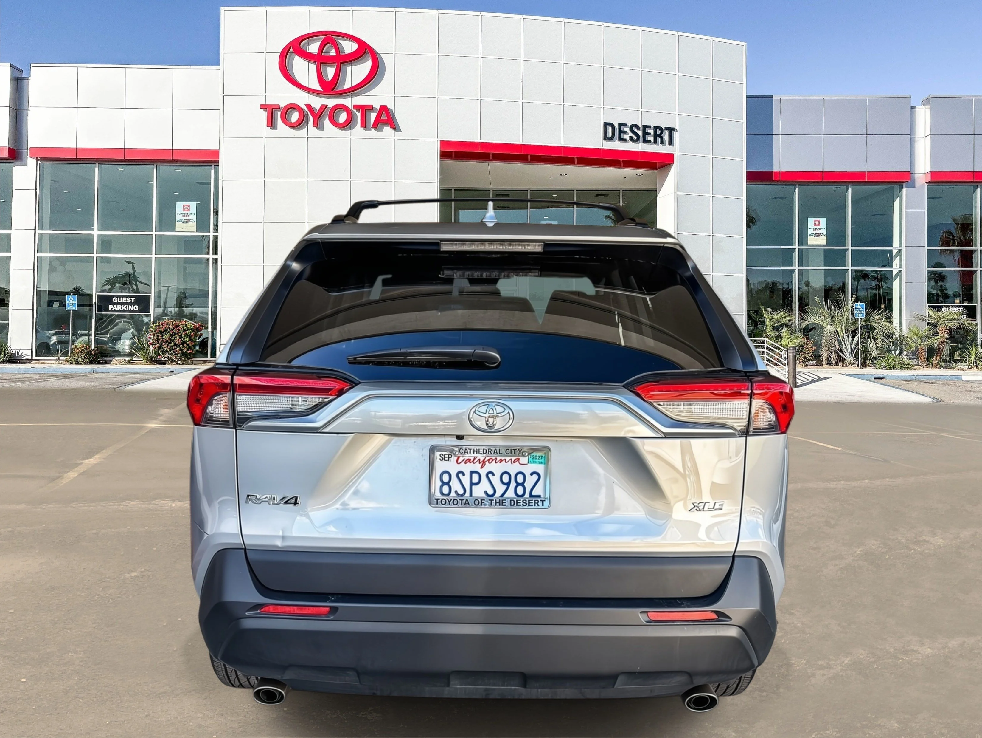 Certified Used 2020 Silver Sky Metallic Toyota XLE image 5