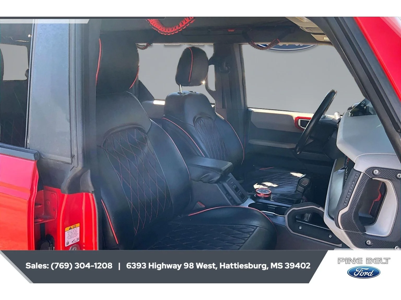Used 2021 Race Red Ford Big Bend image 6
