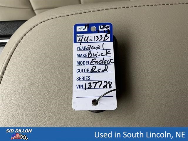Used 2021 Red Quartz Tintcoat Buick Essence image 8