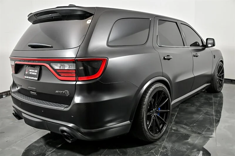 Used 2021 Destroyer Grey Clear Coat Dodge SRT Hellcat image 9