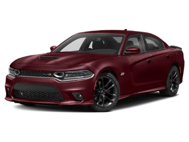 Used 2023 Octane Red Pearlcoat Dodge Scat Pack Widebody image 1
