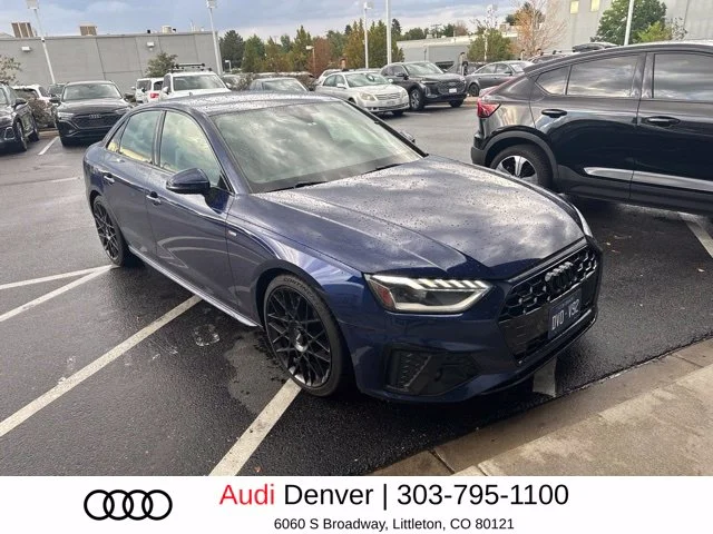 Used 2021 Blue Audi 45 S line Premium Plus image 1