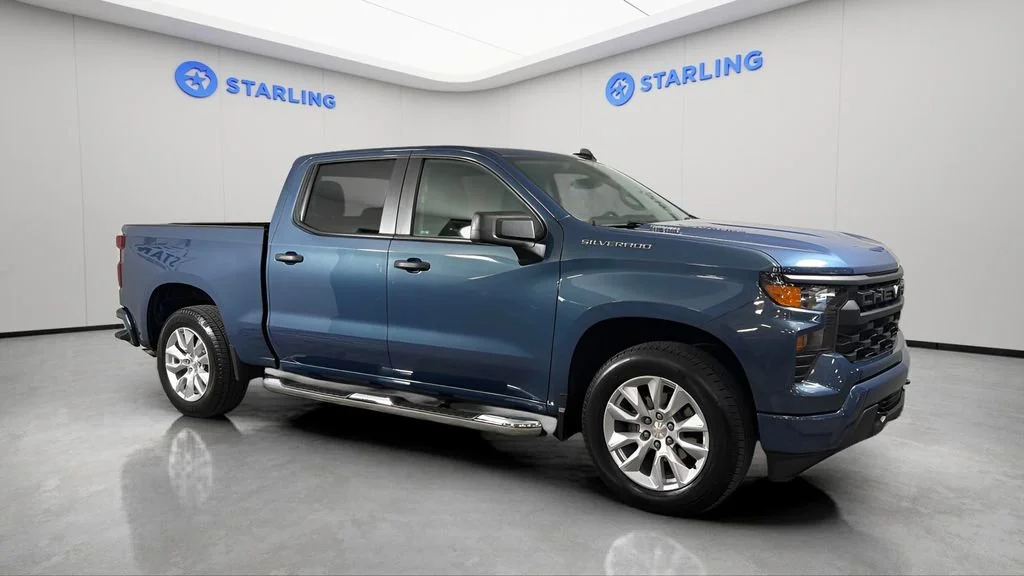 Used 2024 Lakeshore Blue Metallic Chevrolet Custom image 12