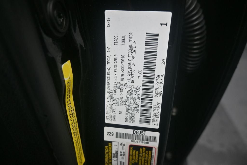 Used 2017 Black Toyota SR5 image 20