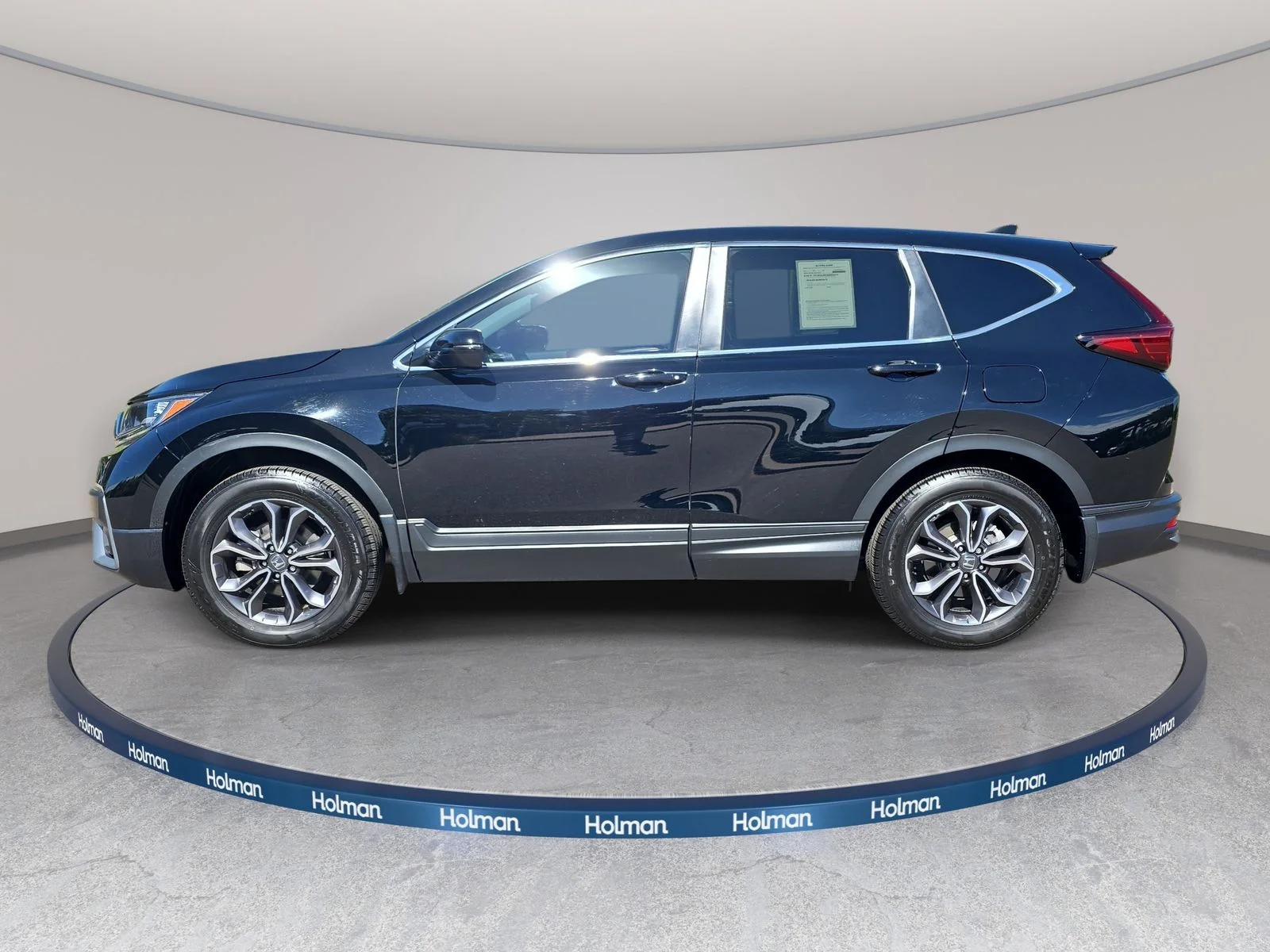 Certified Used 2021 Crystal Black Pearl Honda EX image 8