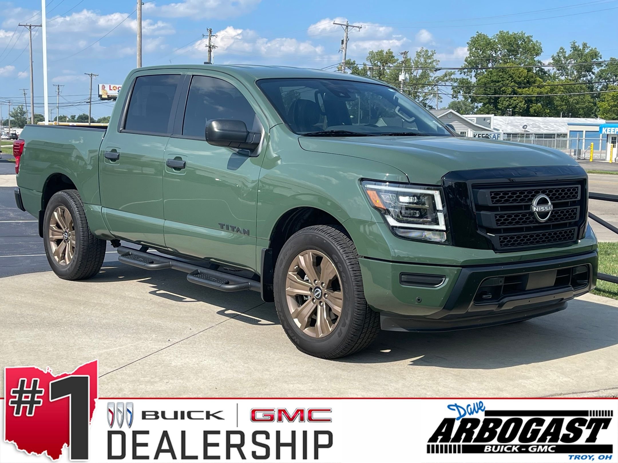 Used 2024 Tactical Green Metallic Nissan SV image 1