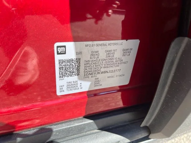 Certified Used 2022 CHERRY RED TINTCOAT Chevrolet RS image 18