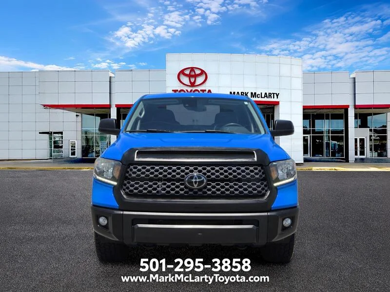 Used 2020 BLUE TOYOTA SR5 CREWMAX 5.5