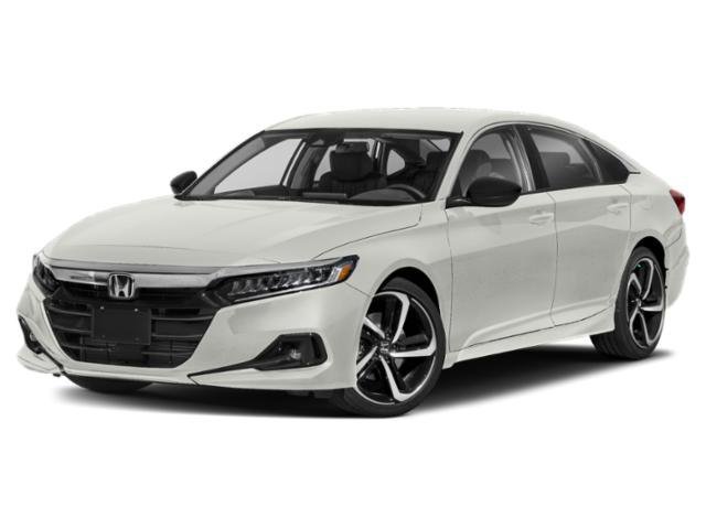 Certified Used 2021 Platinum White Pearl Honda Sport SE image 1