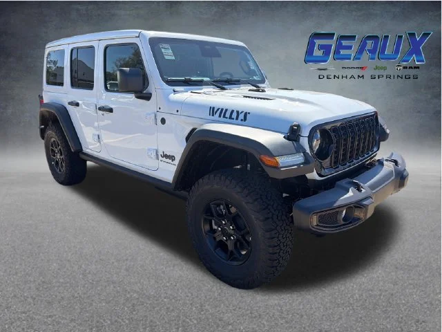 New 2027 Bright White Clear-Coat Exterior Paint Jeep Willys image 1
