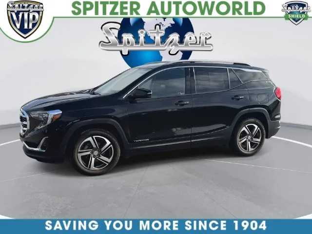 Used 2021 Black GMC SLT image 9