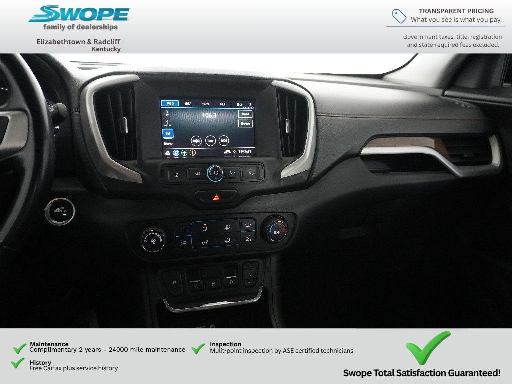 Used 2021 Blue Emerald Metallic GMC SLE image 19