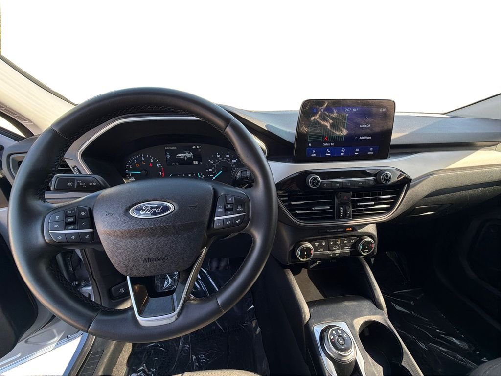Used 2022 Iced Blue Silver Metallic Ford SE image 21