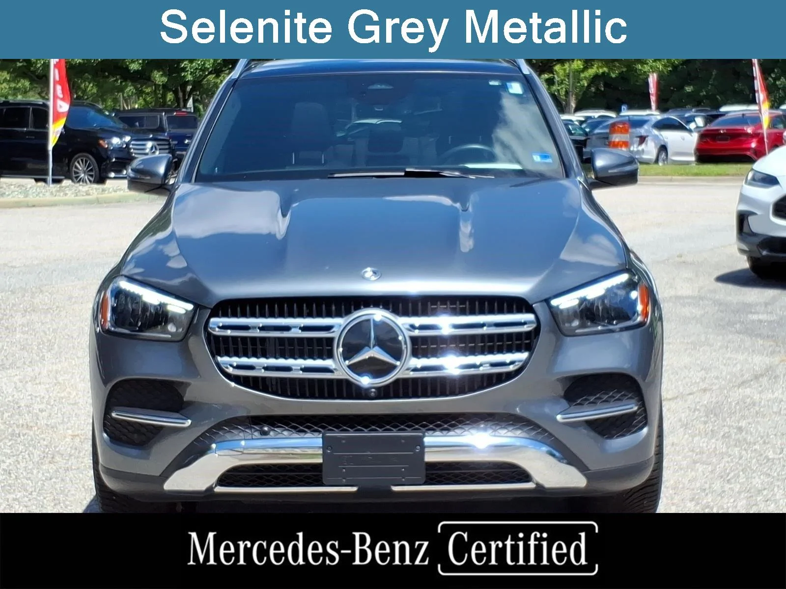 Certified Used 2026 Selenite Grey Metallic Mercedes-Benz GLE 350 image 2
