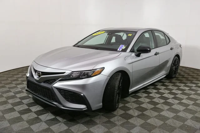 Used 2021 Silver Toyota SE Nightshade image 5