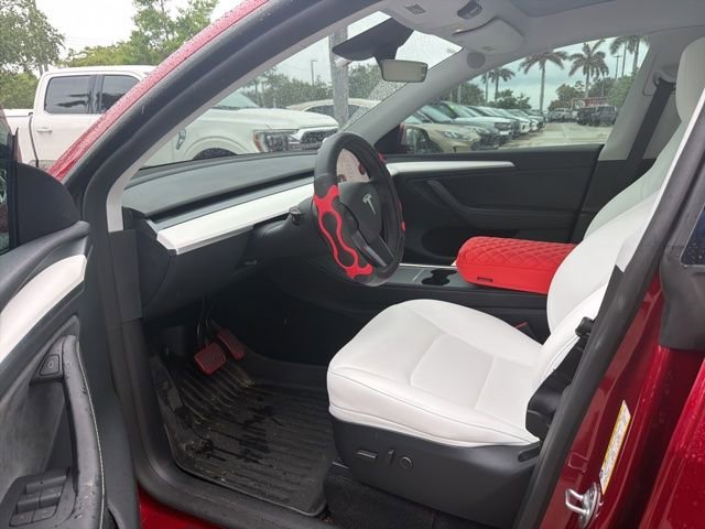 Used 2024 Ultra Red Tesla Long Range image 2