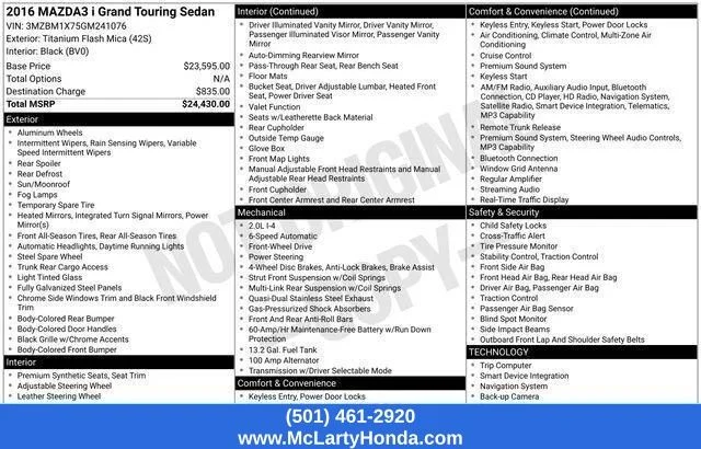 Used 2016 Silver Mazda i Grand Touring image 10