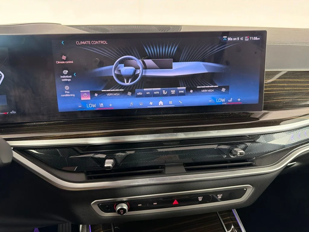 Certified Used 2025 Black Sapphire Metallic BMW xDrive40i image 28