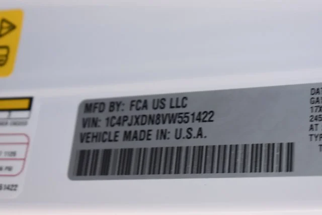 New 2027 Bright White Clear-Coat Paint Jeep Sport S image 35