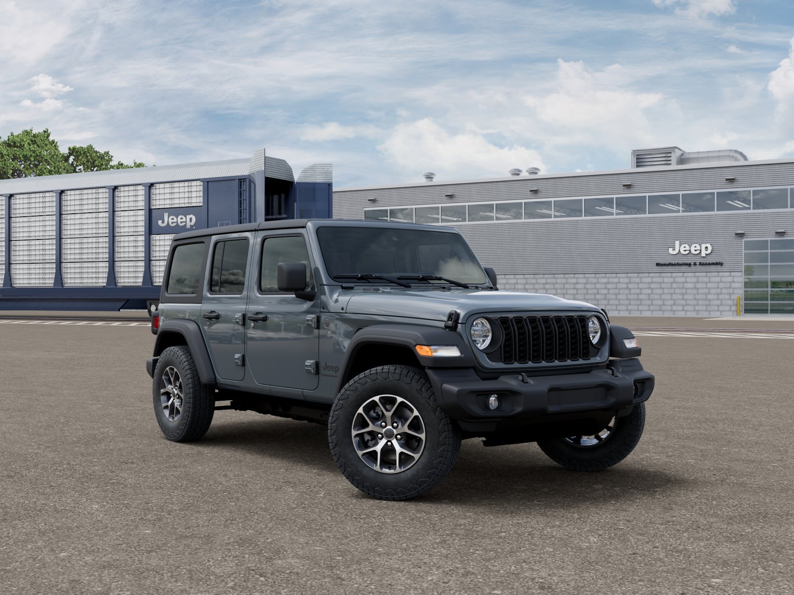 New 2026 Anvil Clear-Coat Exterior Paint Jeep Sport S image 3