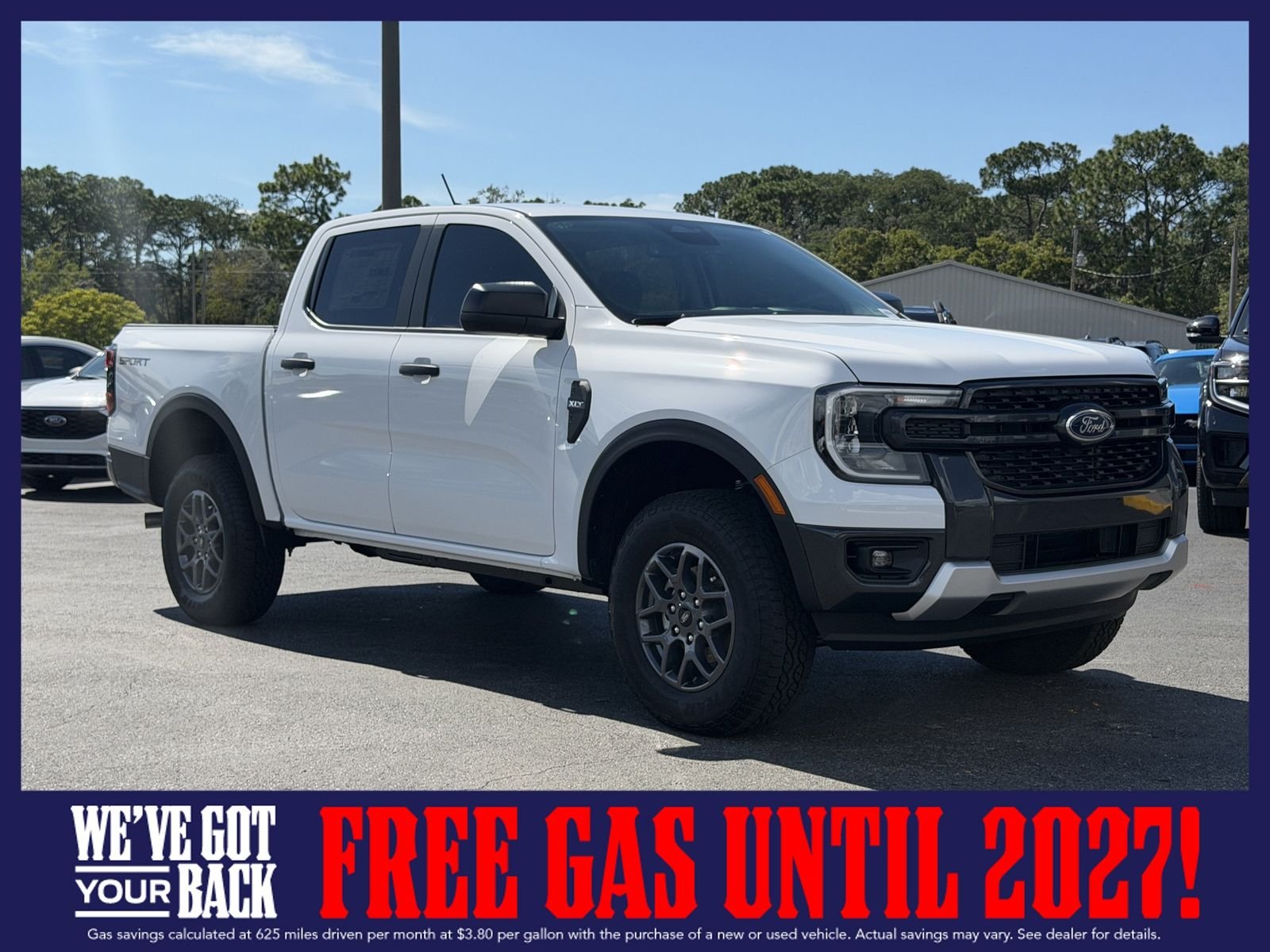 New 2026 Oxford White Ford XLT image 1