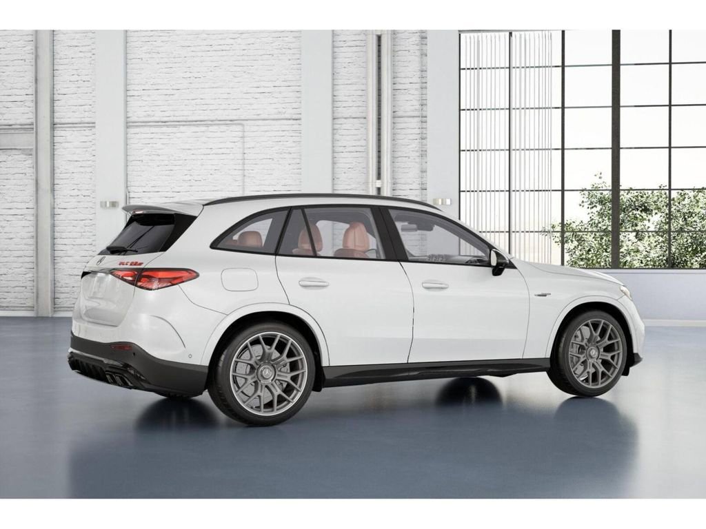 New 2025 MANUFAKTUR Moonlight White Metallic Mercedes-AMG AMG® GLC 63 S E Performance 4MATIC SUV image 61
