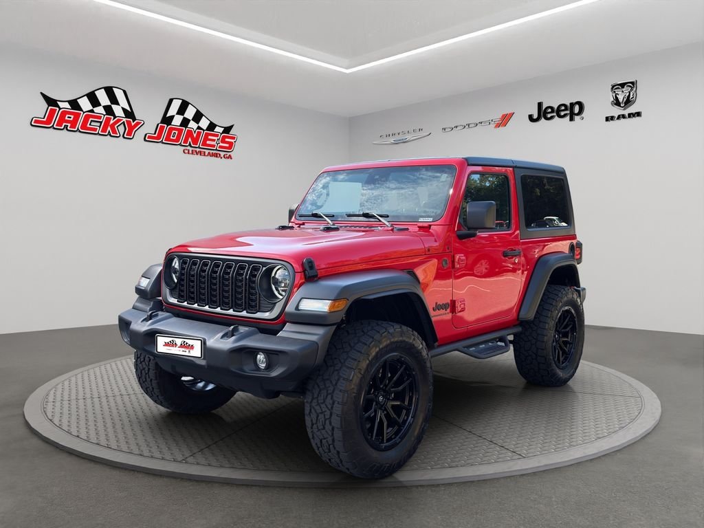Used 2024 Firecracker Red Clearcoat Jeep Sport S image 2