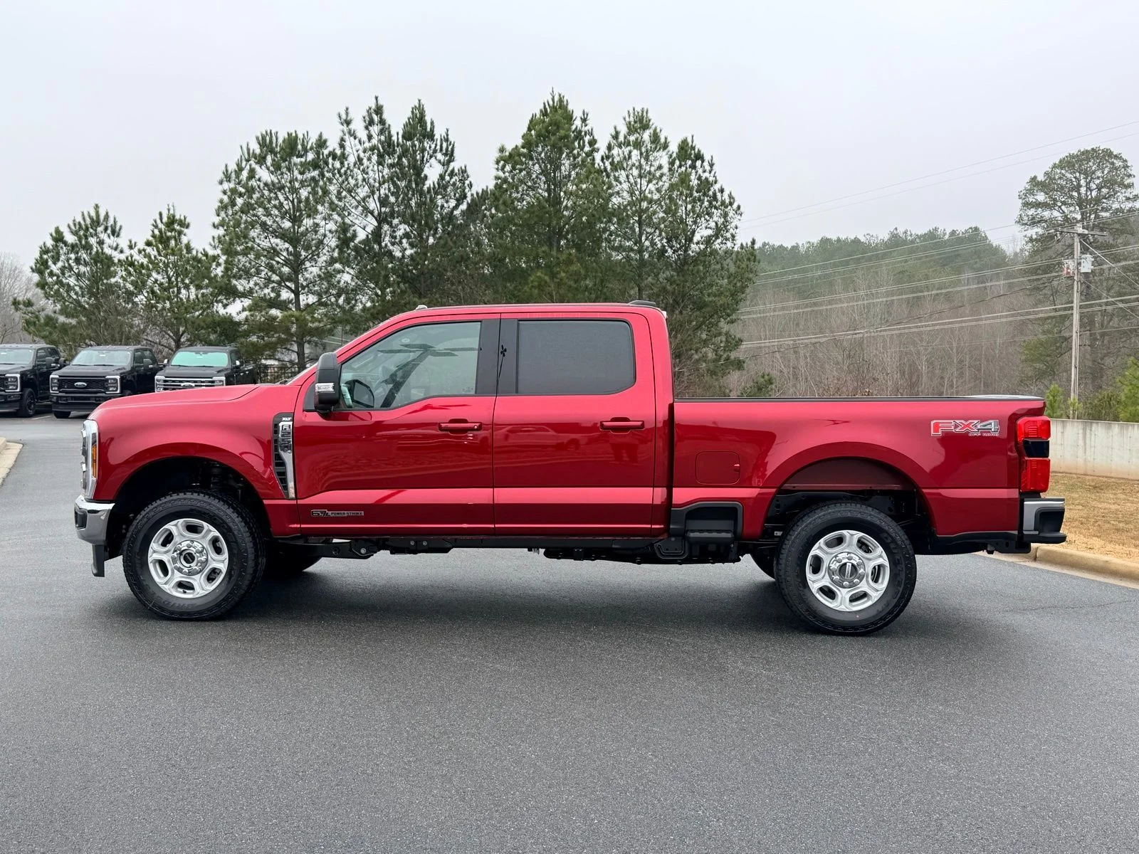 New 2026 Ruby Red Metallic Tinted Clearcoat Ford F-250® XLT image 5