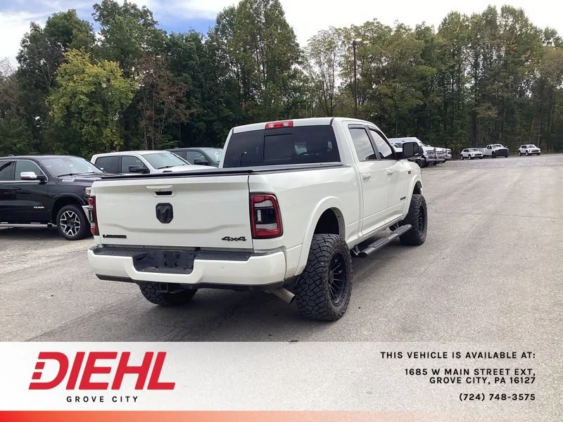Used 2022 White Ram Laramie image 7