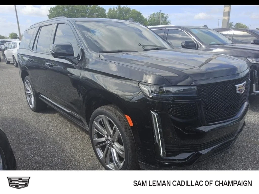 Used 2024 Black Cadillac Sport Platinum image 1