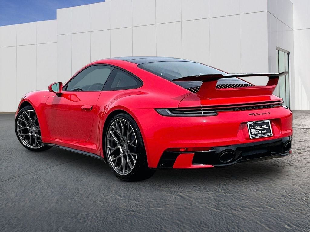 Used 2024 Red Porsche Carrera S image 3