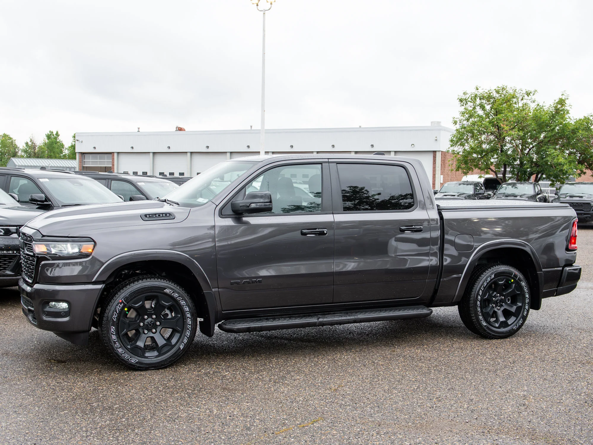 New 2026 Grey RAM Big Horn Night* Crew Cab 4x4, Level 2 Equipment Group, 3.92 Rear Axle image 2