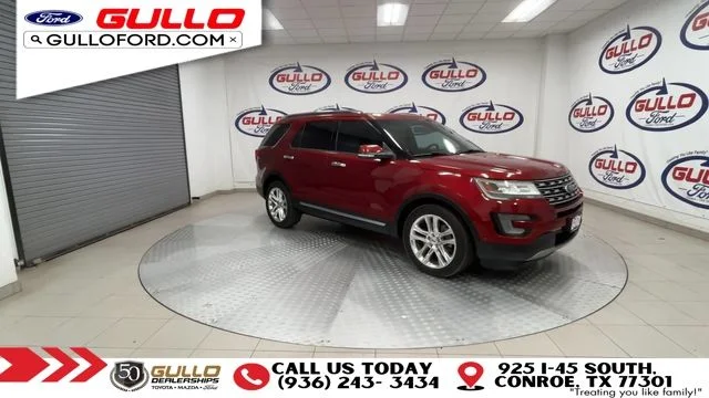 Used 2017 Ford Explorer Limited with VIN 1FM5K7F84HGB20890 for sale in Conroe, TX