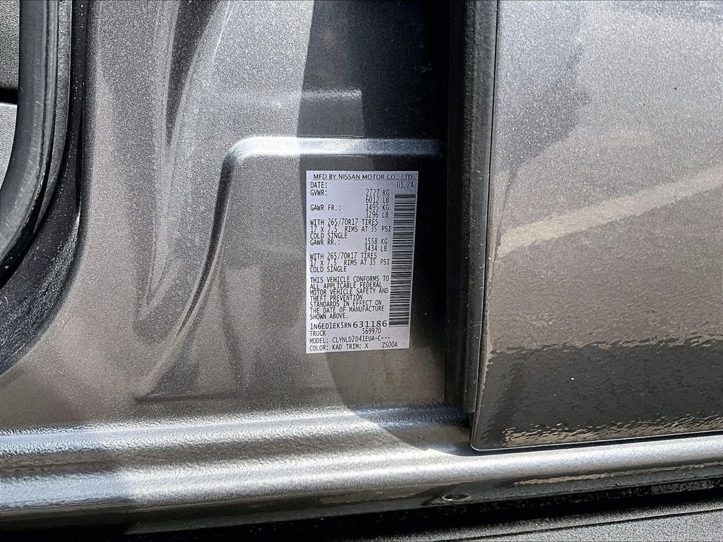 Used 2024 Gray Nissan PRO-4X image 36
