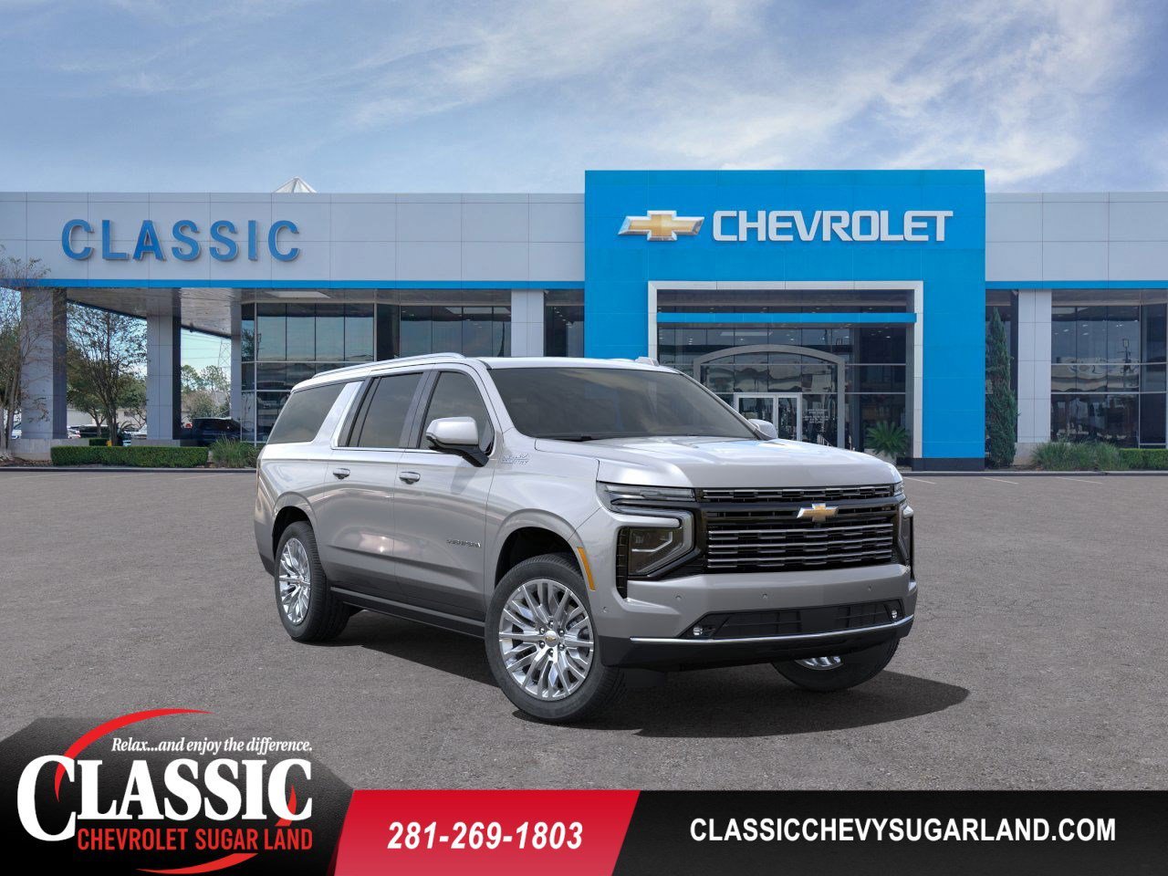 2025 Chevrolet Suburban High Country Gray at Classic Elite Chevrolet Hwy 6
