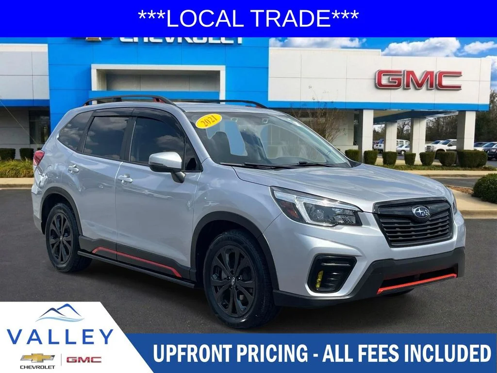Used 2021 Silver Subaru Sport image 1