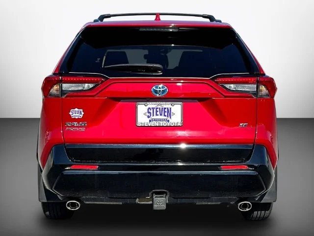 Used 2021 Red Toyota SE image 5