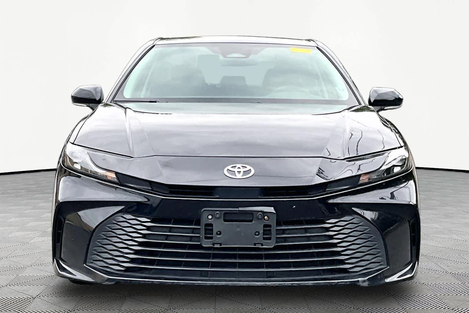 Used 2025 Midnight Black Metallic Toyota LE image 4