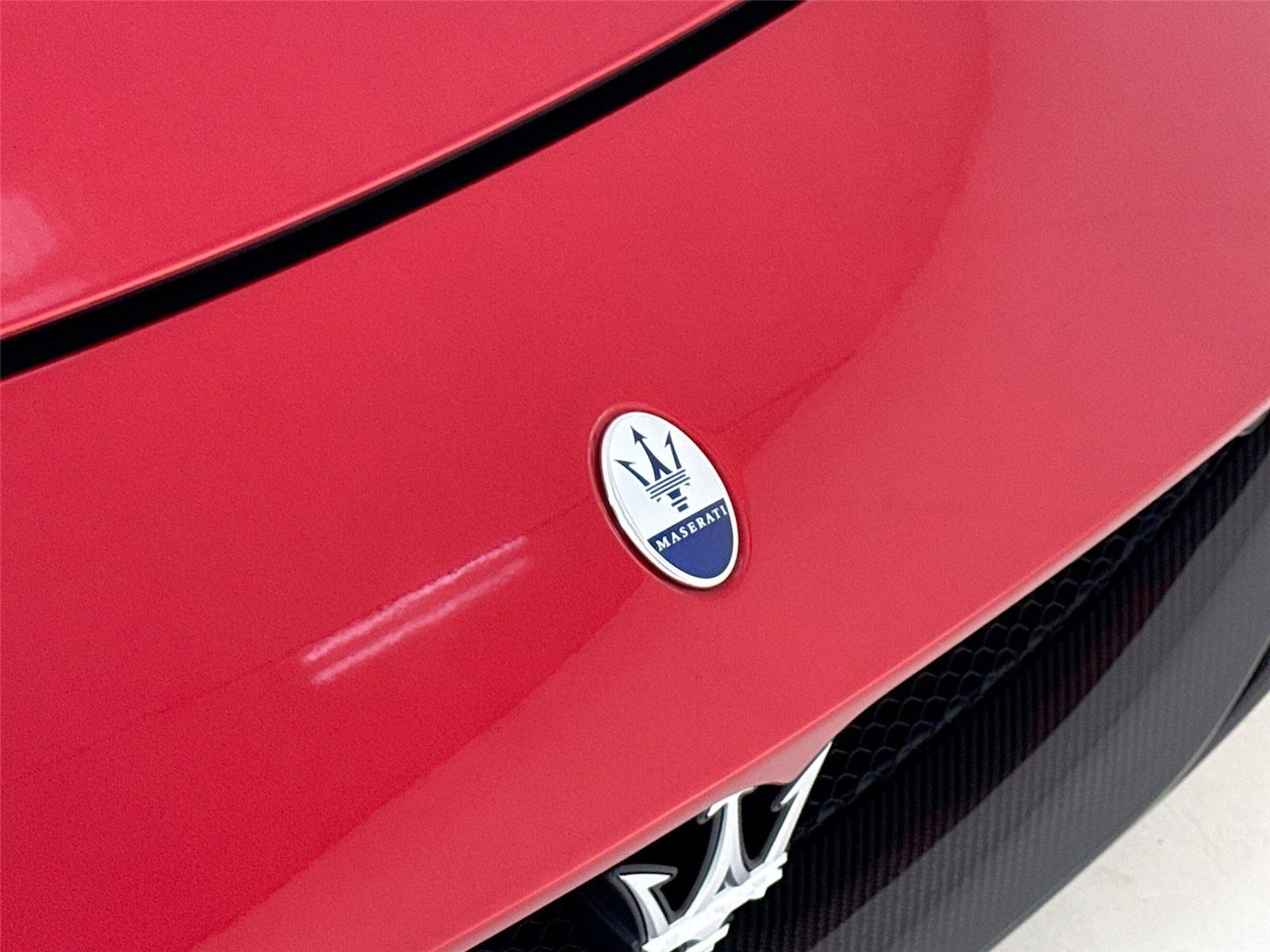 Used 2023 Exclusive Rosso Vincente Maserati Cielo Spider | $350k MSRP | Carbon Race Seats | Int & Ext Carbon image 35