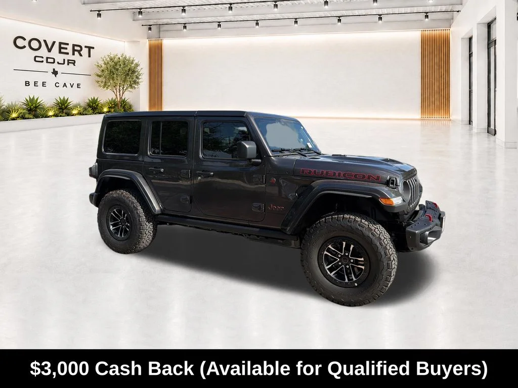 New 2026 Granite Crystal Metallic Clearcoat Jeep Rubicon X image 13