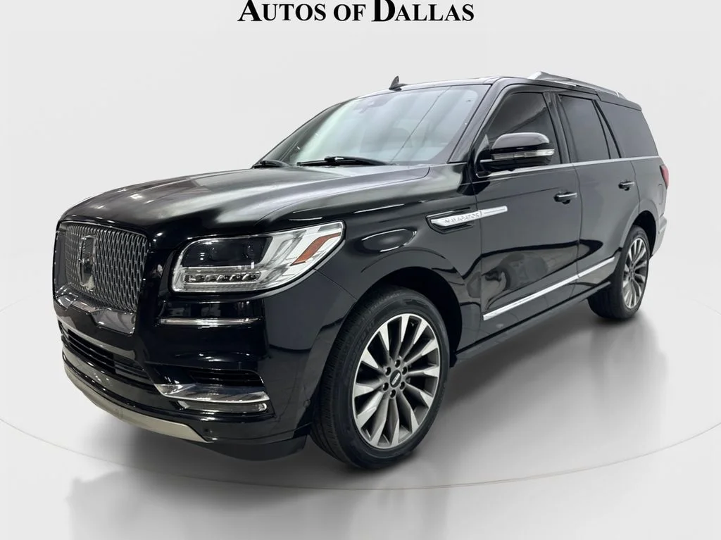 Used 2020 Black Lincoln Reserve NAV,CAM,PANO,CLMT STS,BLIND SPOT,3RD ROW image 2
