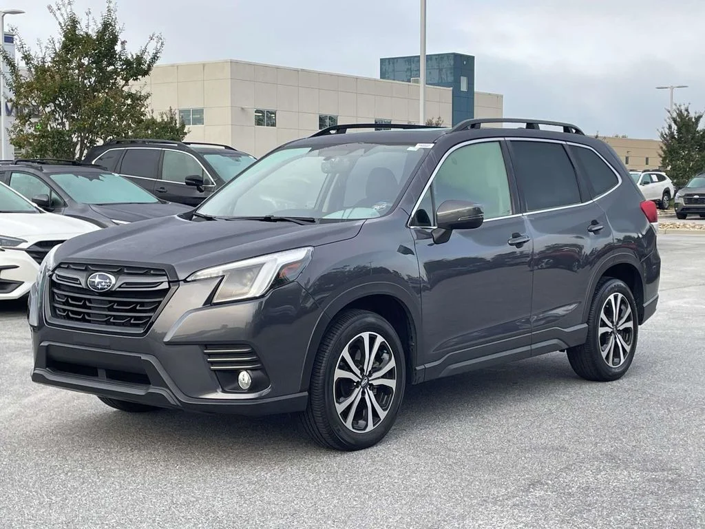 Used 2023 Magnetite Gray Metallic Subaru Limited image 26