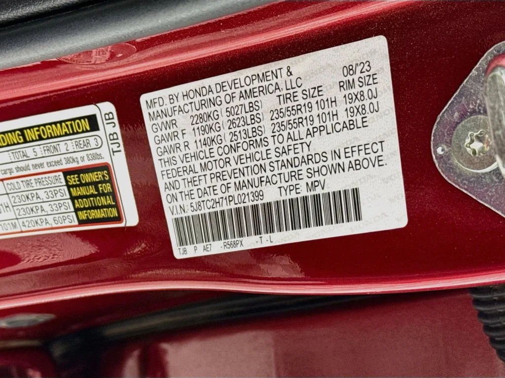Certified Used 2023 Performance Red Pearl Acura SH-AWD ADVANCE image 34