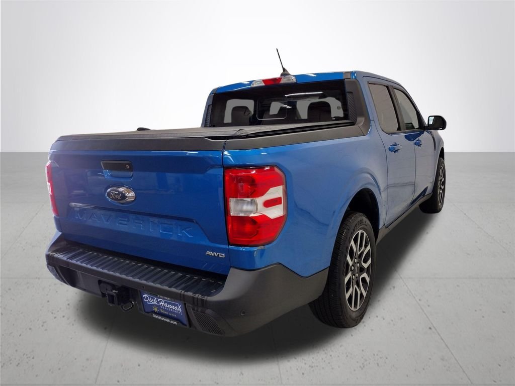 Used 2022 Blue Metallic Ford Lariat image 14