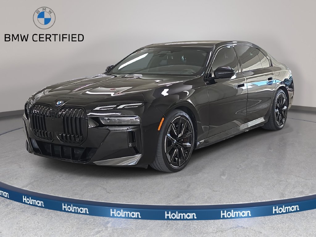 Certified Used 2023 Black Sapphire Metallic BMW xDrive60 image 1