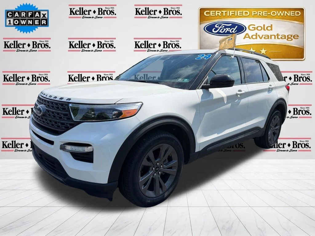 Certified Used 2024 White Ford XLT image 3